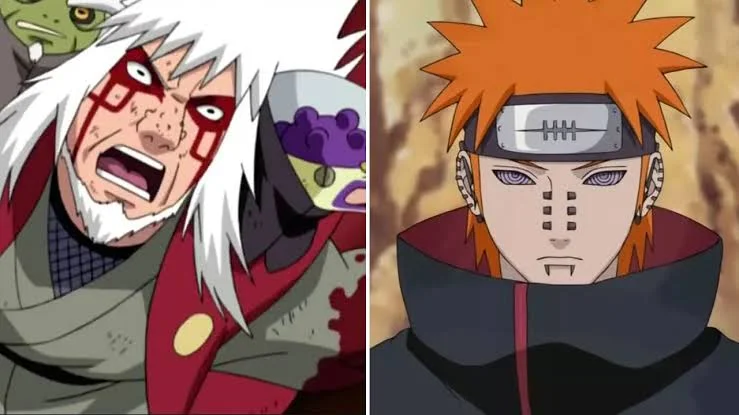 Jiraiya vs Pain